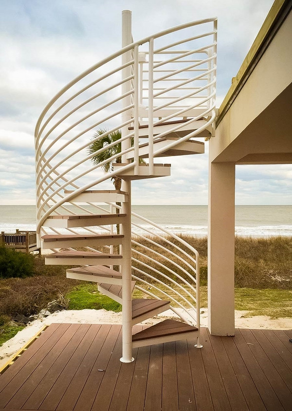 Best ideas about Spiral Staircase Outdoor
. Save or Pin Outdoor spiral staircase designs to plement the house Now.