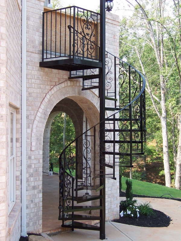 Best ideas about Spiral Staircase Outdoor
. Save or Pin Outdoor spiral staircase designs to plement the house Now.