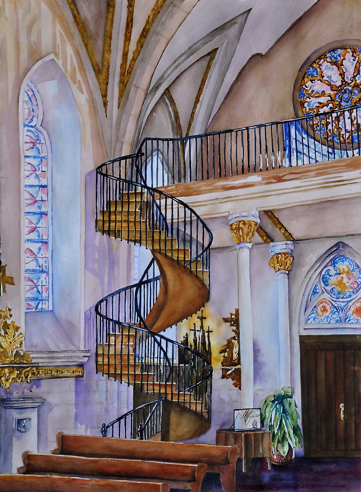 Best ideas about Spiral Staircase Santa Fe
. Save or Pin "Loretto Chapel Staircase Santa Fe NM" by Joy Skinner Now.