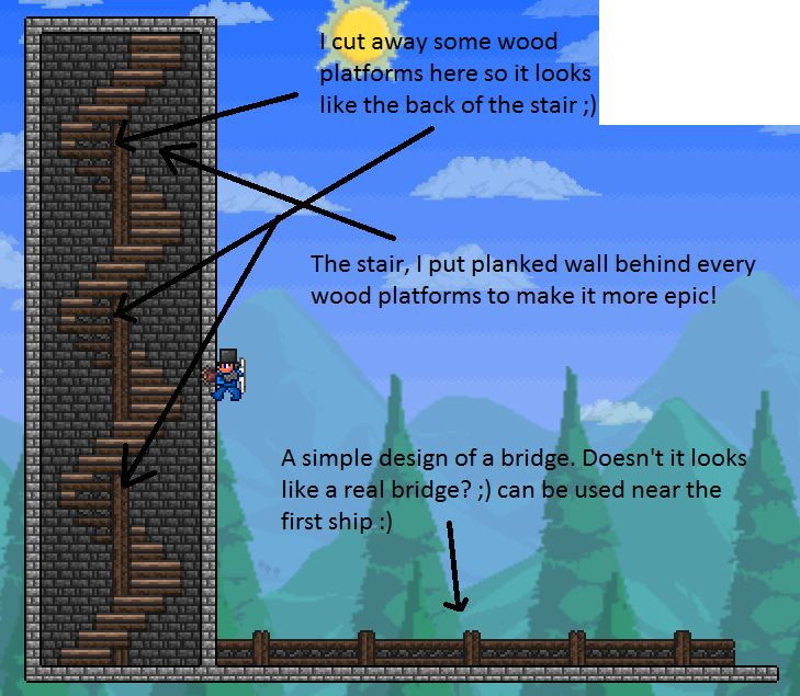 Best ideas about Spiral Staircase Terraria
. Save or Pin awesome stairs and a fence terraria Pinterest Now.