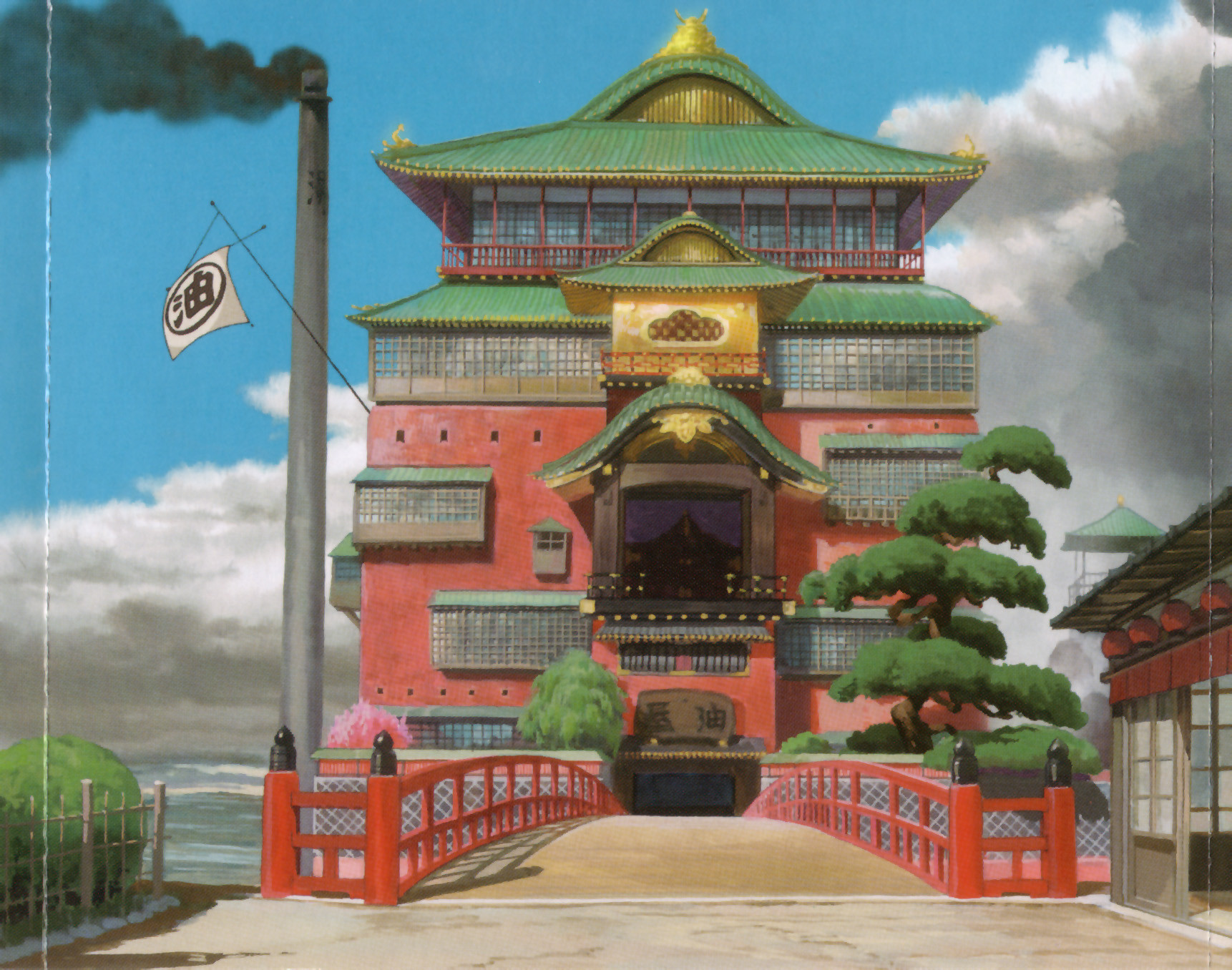 Best ideas about Spirited Away Landscape
. Save or Pin sen to chihiro no kamikakushi landscape Now.