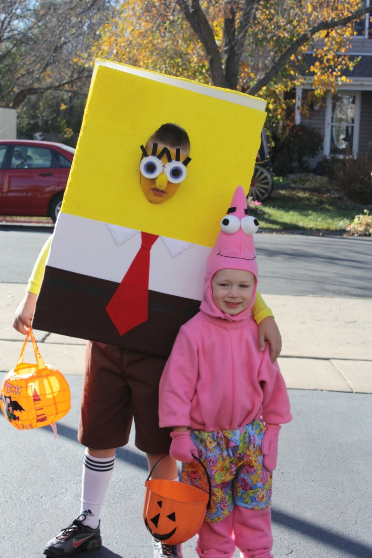 Best ideas about Spongebob And Patrick Costumes DIY
. Save or Pin SpongeBob would be really easy fabric covered box Now.