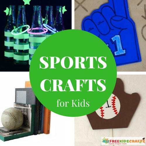 Best ideas about Sports Crafts For Kids
. Save or Pin 23 Sports Crafts for Kids Homemade Games and Other Sports Now.