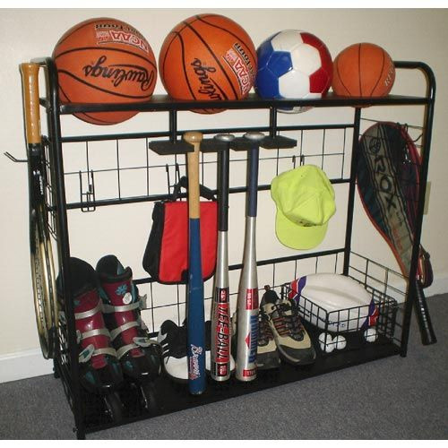 Best ideas about Sports Equipment Garage Storage
. Save or Pin 25 best ideas about Sports Equipment Storage on Pinterest Now.