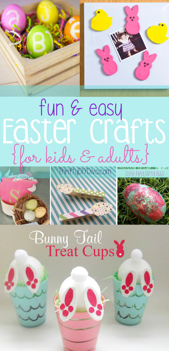 Best ideas about Spring Activities For Adults
. Save or Pin Easy Easter Crafts for Kids and Adults – Thrifty DIY Diva Now.