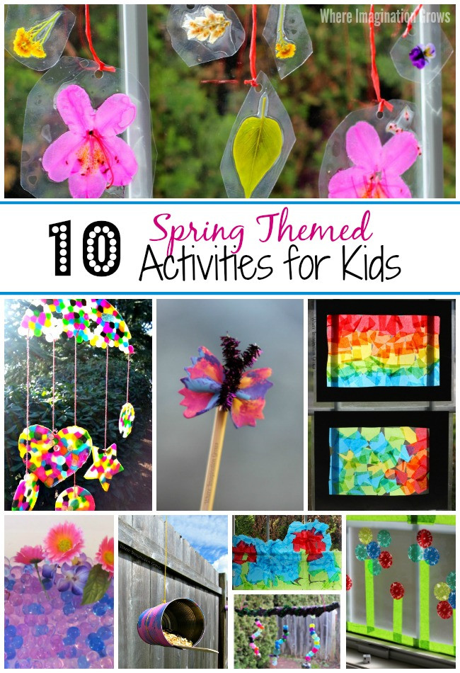 Best ideas about Spring Art And Craft Activities For Toddlers
. Save or Pin 10 Easy Spring Crafts & Activities for Kids Where Now.