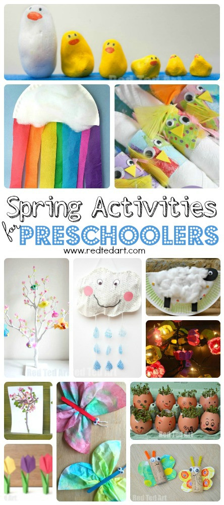 Best ideas about Spring Art And Craft Activities For Toddlers
. Save or Pin Easy Spring Crafts for Preschoolers and Toddlers Red Ted Now.