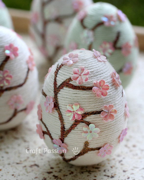 Best ideas about Spring Craft Ideas For Adults
. Save or Pin 12 DIY Yarn Easter Crafts And Decorations To Make Now.