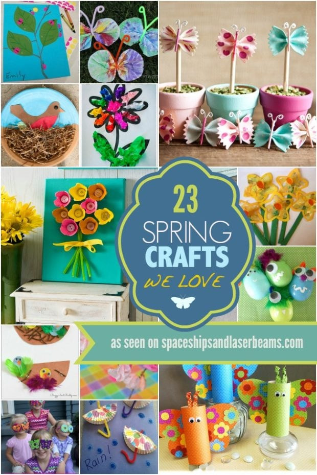 Best ideas about Spring Crafts For Kids
. Save or Pin 23 Spring Crafts We Love Now.