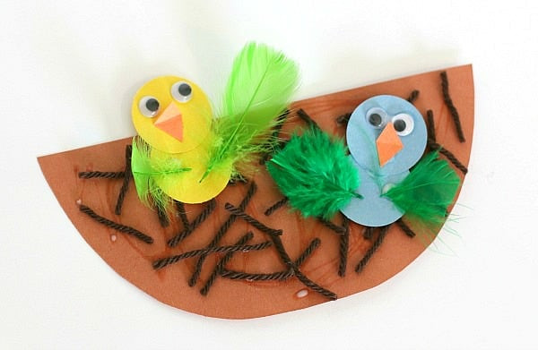Best ideas about Spring Crafts For Kids
. Save or Pin Spring Crafts for Kids Nest and Baby Bird Craft Buggy Now.