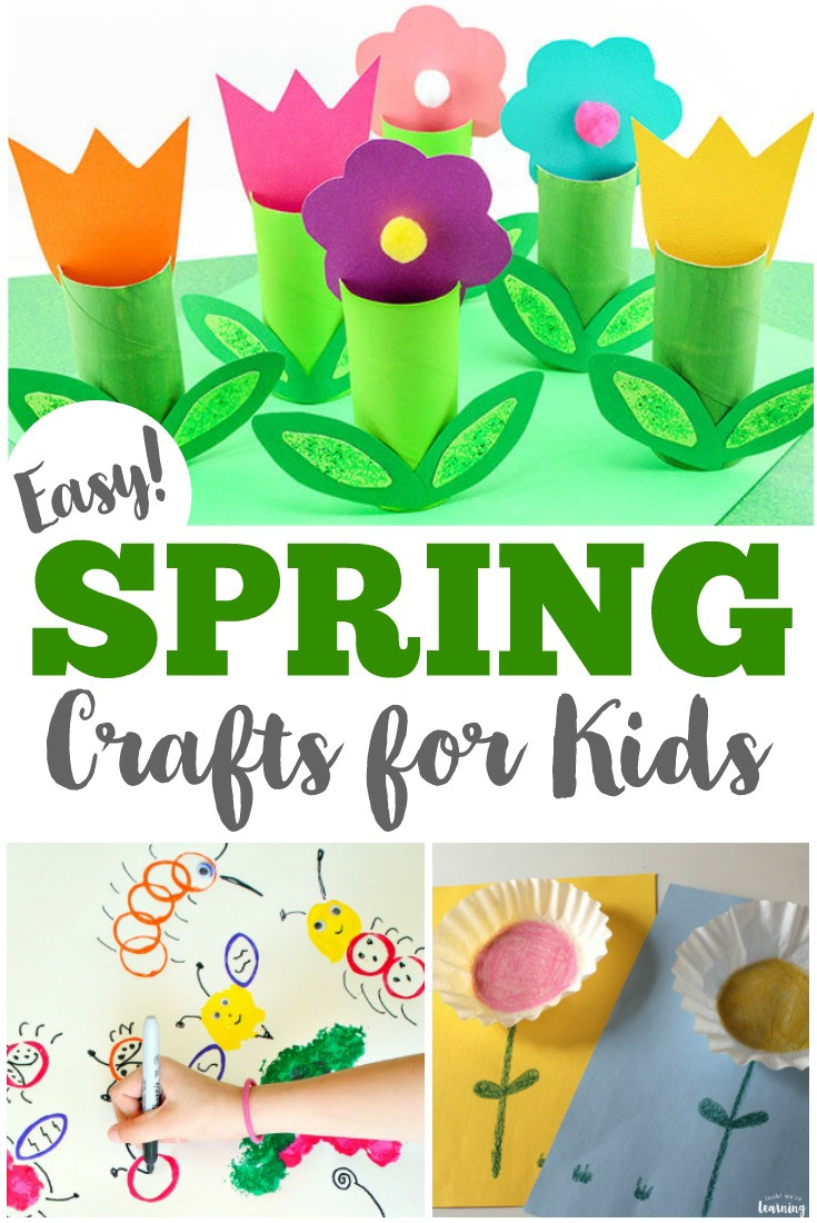Best ideas about Spring Crafts For Kids
. Save or Pin 75 Easy Spring Crafts for Kids Now.