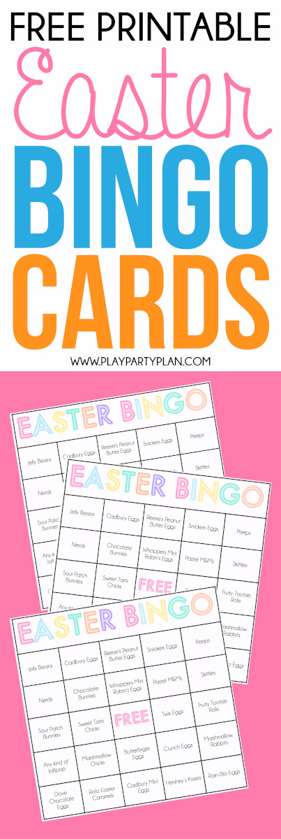 Best ideas about Spring Games For Adults
. Save or Pin Free Printable Easter Bingo Cards for e Sweet Easter Play Party Plan Now.