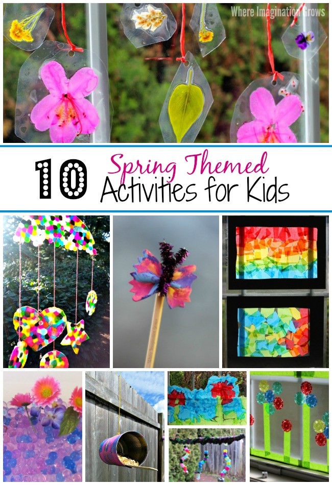 Best ideas about Spring Ideas For Toddlers
. Save or Pin 10 Easy Spring Crafts & Activities for Kids Where Now.
