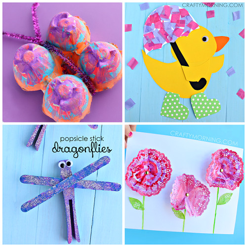 Best ideas about Springtime Crafts For Kids
. Save or Pin Beautiful Spring Crafts for Kids to Create Crafty Morning Now.