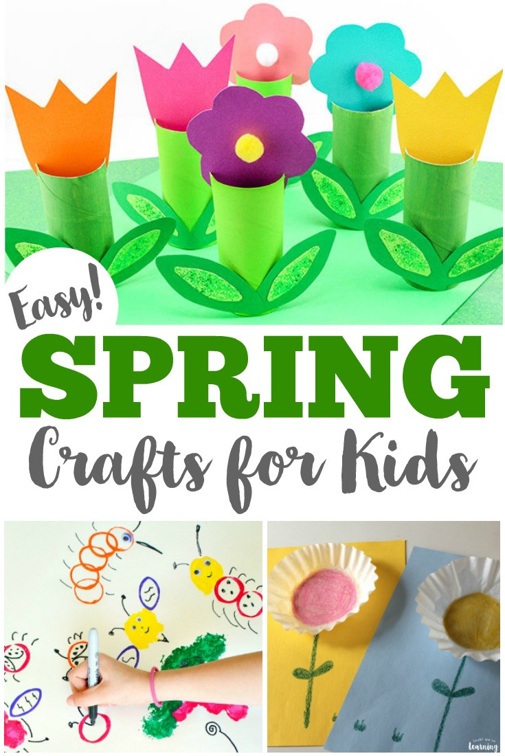 Best ideas about Springtime Crafts For Kids
. Save or Pin 75 Easy Spring Crafts for Kids Now.