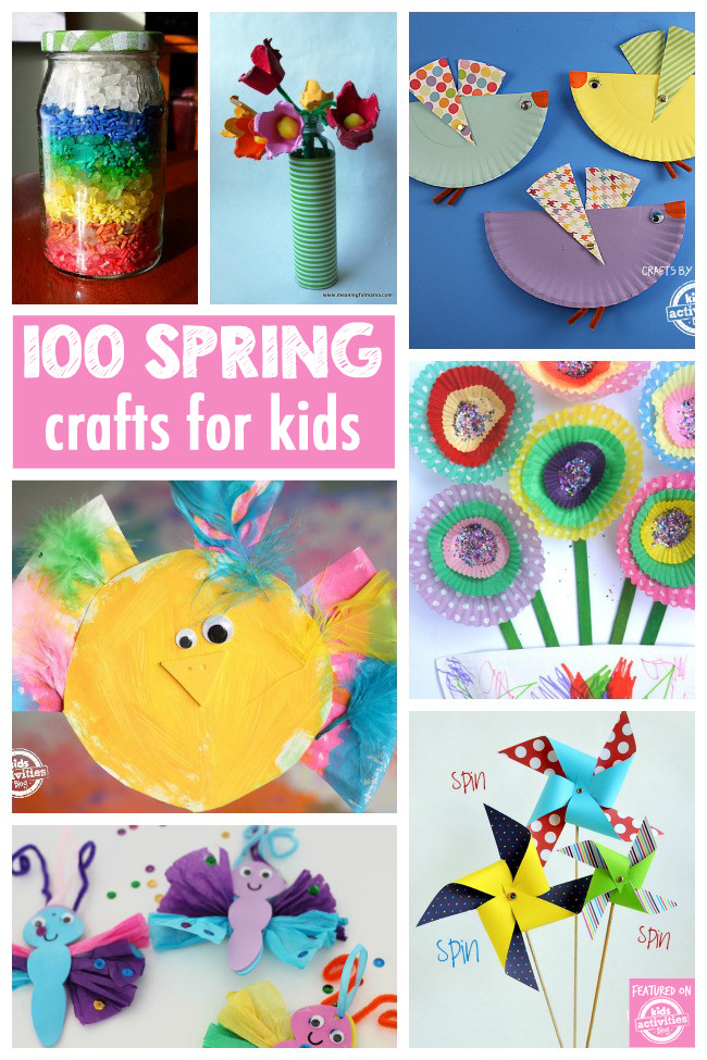 Best ideas about Springtime Crafts For Toddlers
. Save or Pin 100 Gorgeous Spring Crafts To Ring in the Season Now.