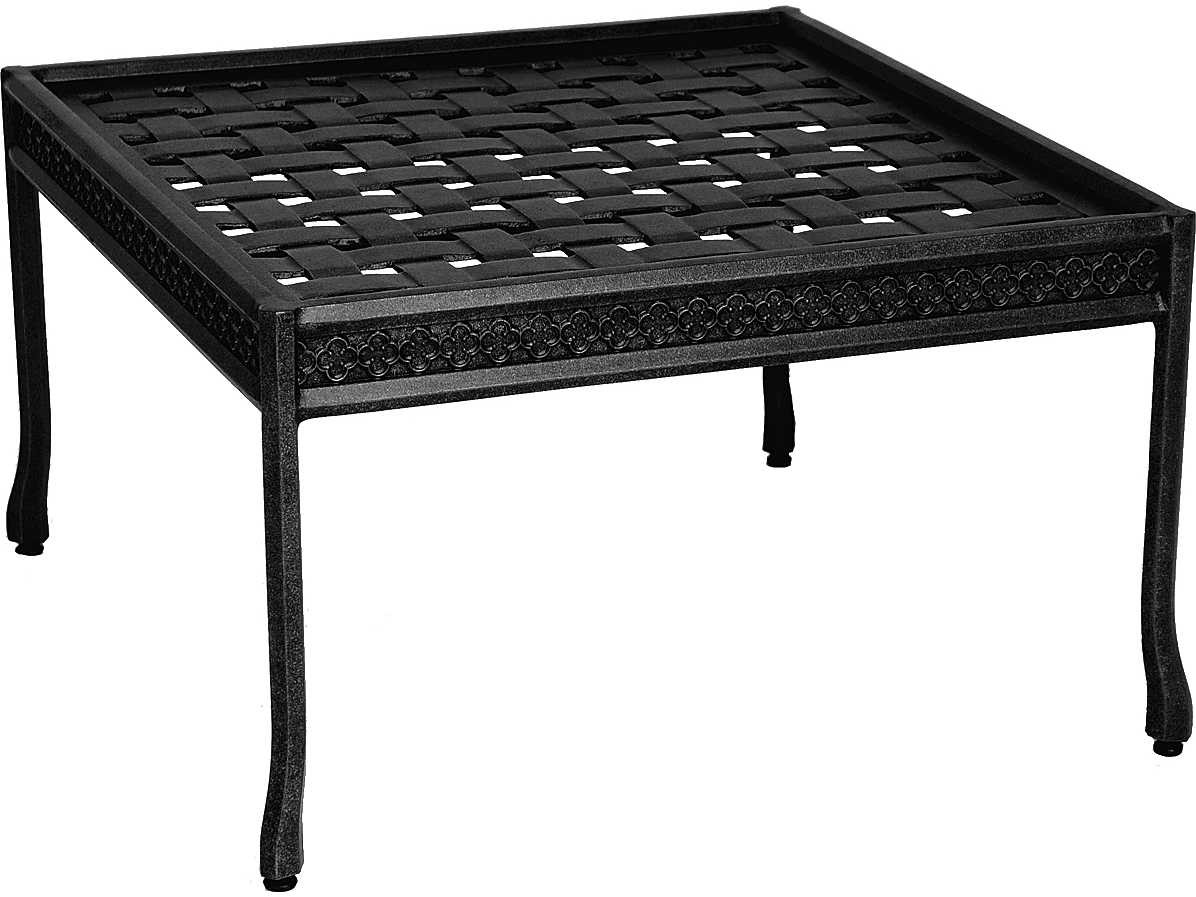 Best ideas about Square Coffee Table
. Save or Pin Windham Castings Provence Cast Aluminum 22 Square Coffee Now.