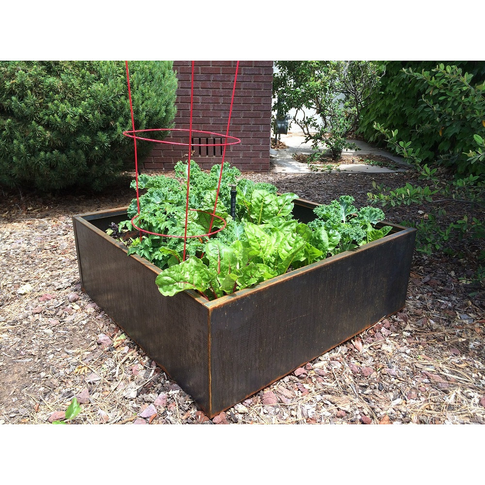 Best ideas about Square Outdoor Planters
. Save or Pin Nice Planter Square Raised Garden & Reviews Now.