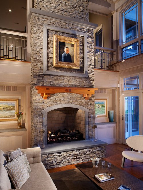 Best ideas about Stack Stone Fireplace
. Save or Pin Stacked Stone Fireplace Now.