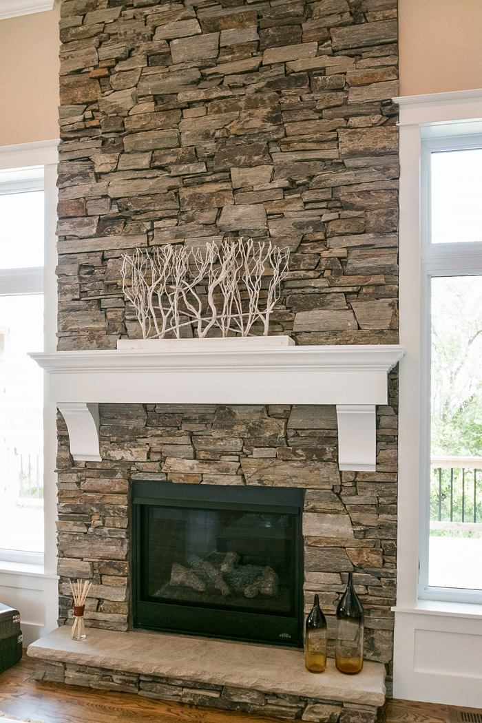 Best ideas about Stack Stone Fireplace
. Save or Pin Best 25 Stacked stone fireplaces ideas on Pinterest Now.