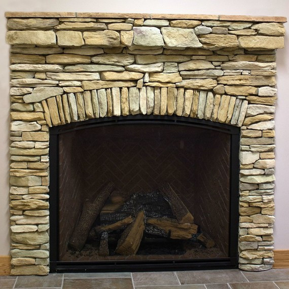 Best ideas about Stack Stone Fireplace
. Save or Pin How to Create the Stacked Stone Fireplace Look on a Bud Now.