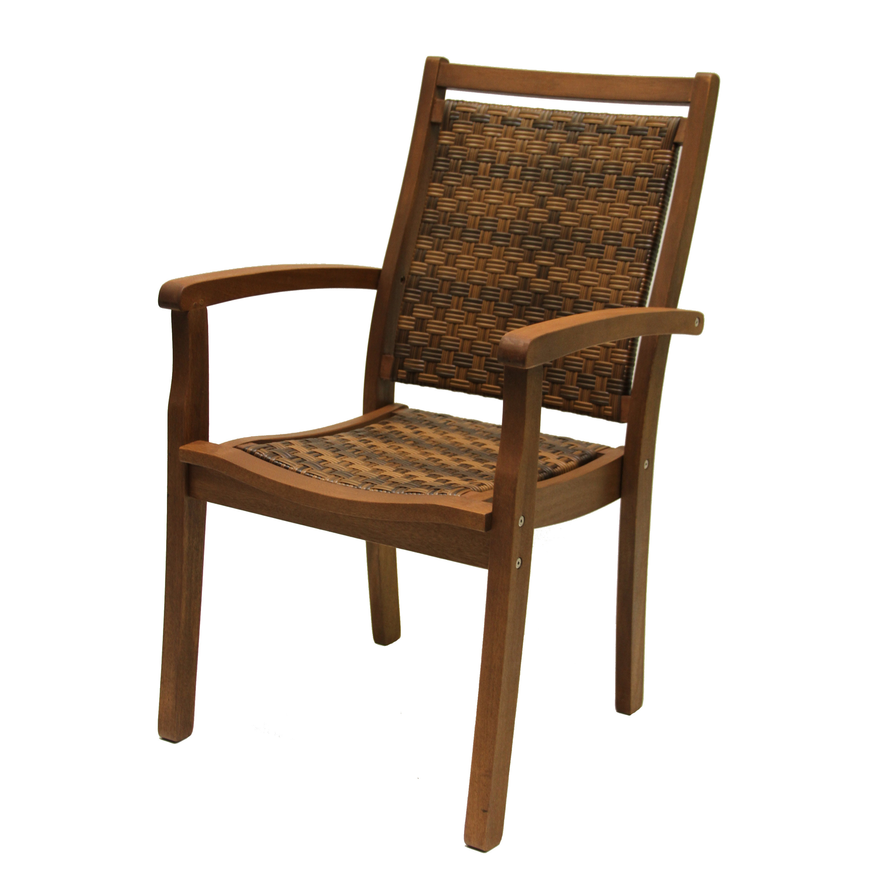 Best ideas about Stacking Patio Chairs
. Save or Pin Outdoor Interiors Stacking Dining Arm Chair & Reviews Now.