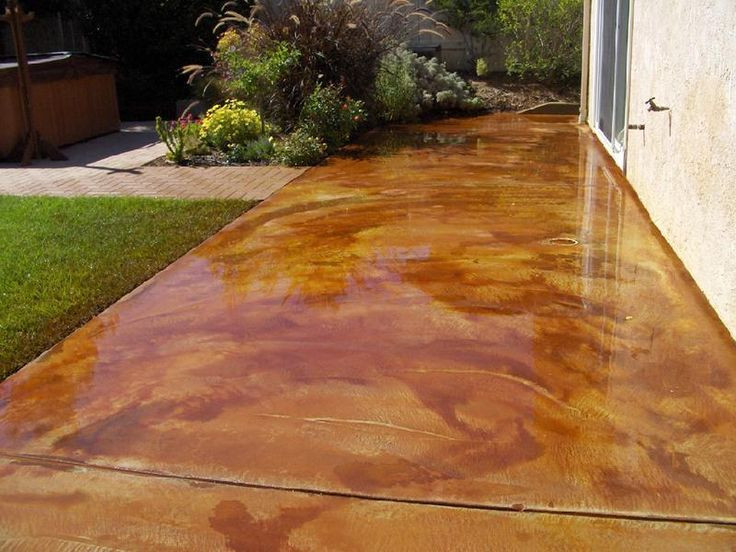 Best ideas about Stained Concrete Patio
. Save or Pin Best 25 Concrete patio stain ideas on Pinterest Now.