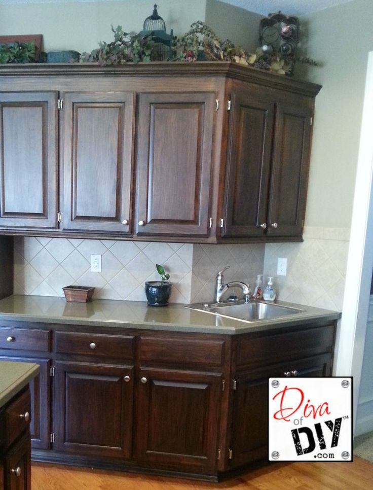 Best ideas about Stained Kitchen Cabinets
. Save or Pin Best 25 Staining oak cabinets ideas on Pinterest Now.