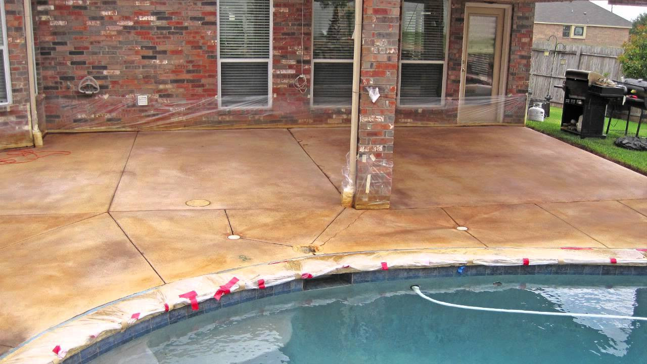 Best ideas about Staining Concrete Patio
. Save or Pin "Winds of Change" Stained concrete patio in Fort Worth Now.