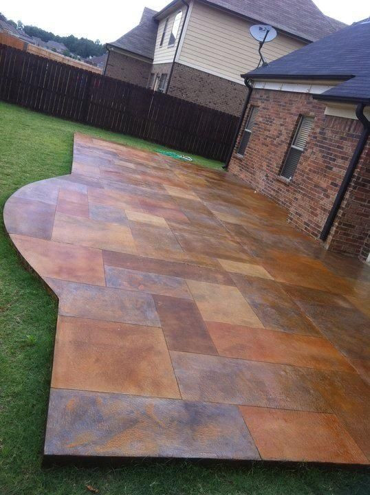 Best ideas about Staining Concrete Patio
. Save or Pin Stained Concrete Patio by ButterflyJ Now.