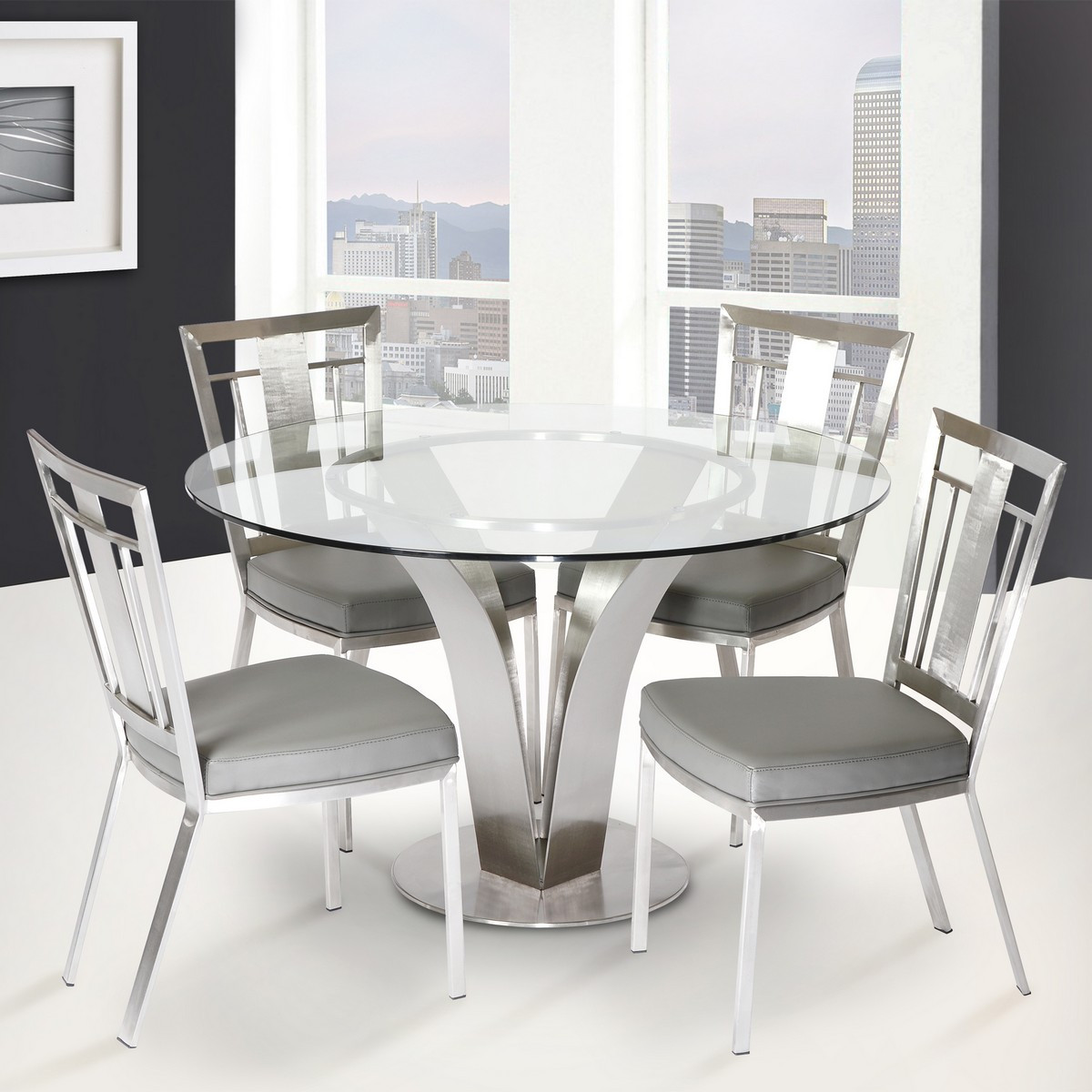 Best ideas about Stainless Steel Dining Table
. Save or Pin Dining Chairs For Stainless Steel Table Top Stainless Now.