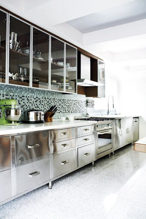 Best ideas about Stainless Steel Kitchen Cabinets
. Save or Pin Best 25 Metal kitchen cabinets ideas on Pinterest Now.