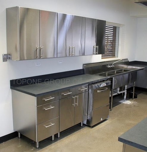 Best ideas about Stainless Steel Kitchen Cabinets
. Save or Pin Stainless Steel mercial Kitchens Now.