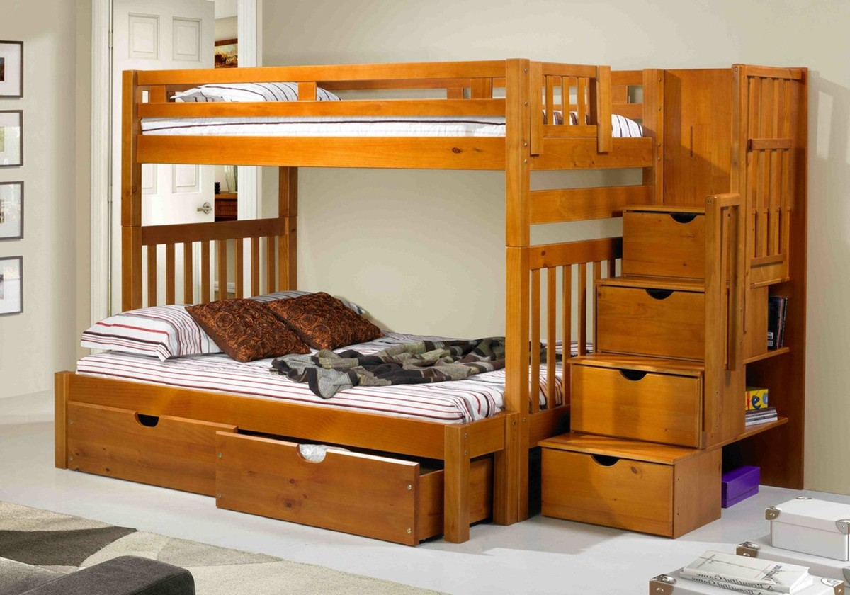 Best ideas about Staircase Bunk Bed
. Save or Pin Staircase Bunk Bed Pecan Now.