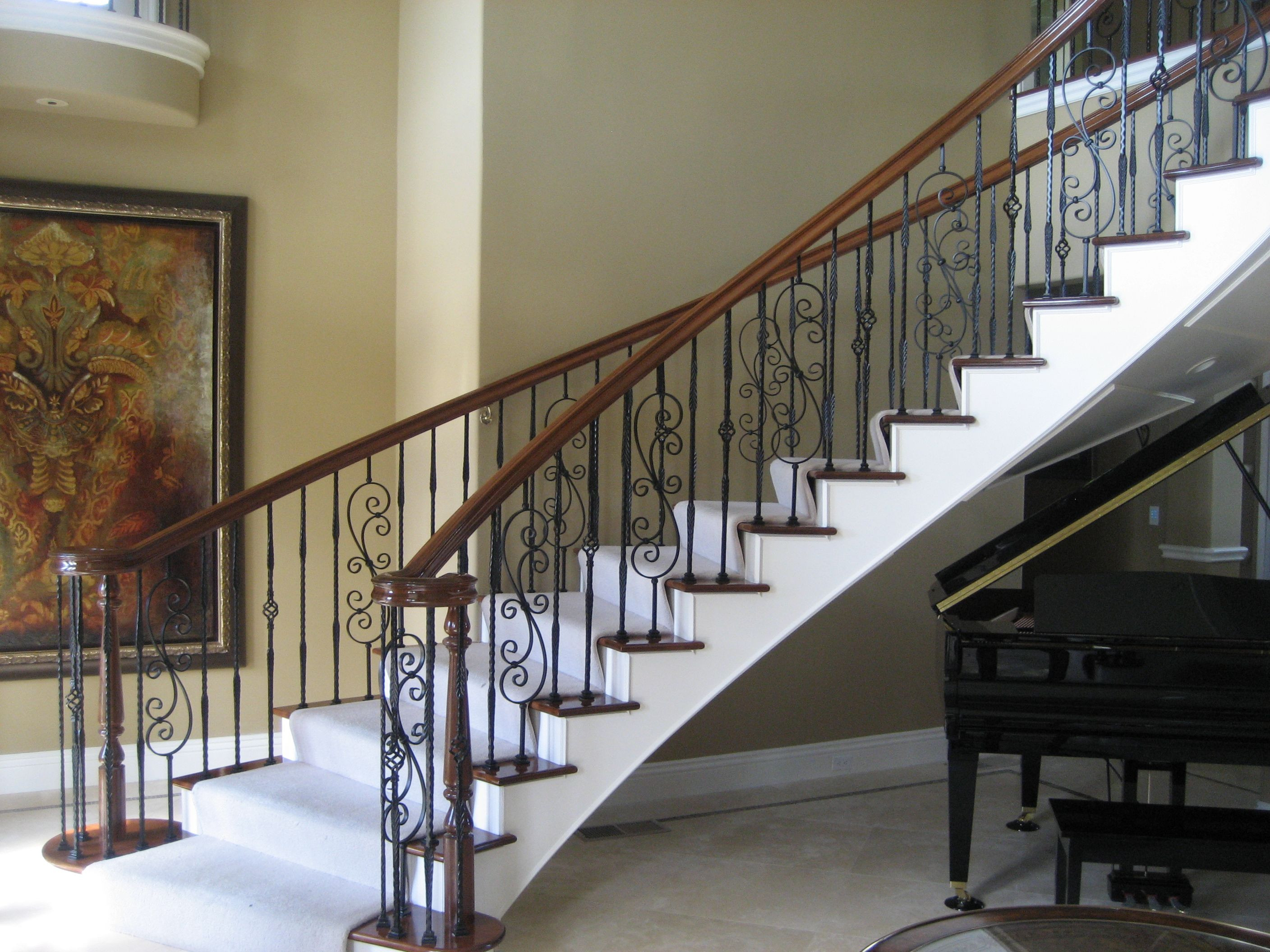 Best ideas about Staircase Rails Designs
. Save or Pin Enhance Your Home with Stair Railings Styles Now.