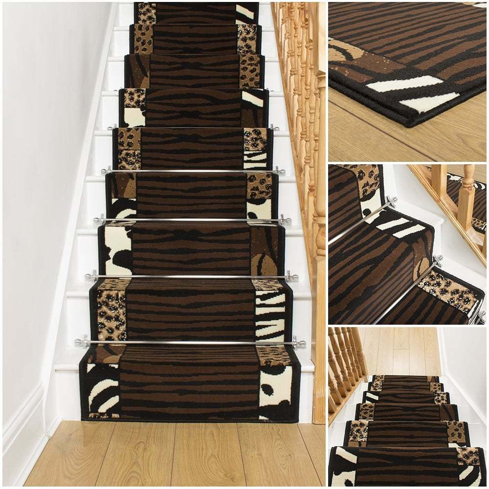 Best ideas about Staircase Rug Runner
. Save or Pin Safari Animal Print Stair Carpet Runner For Narrow Now.