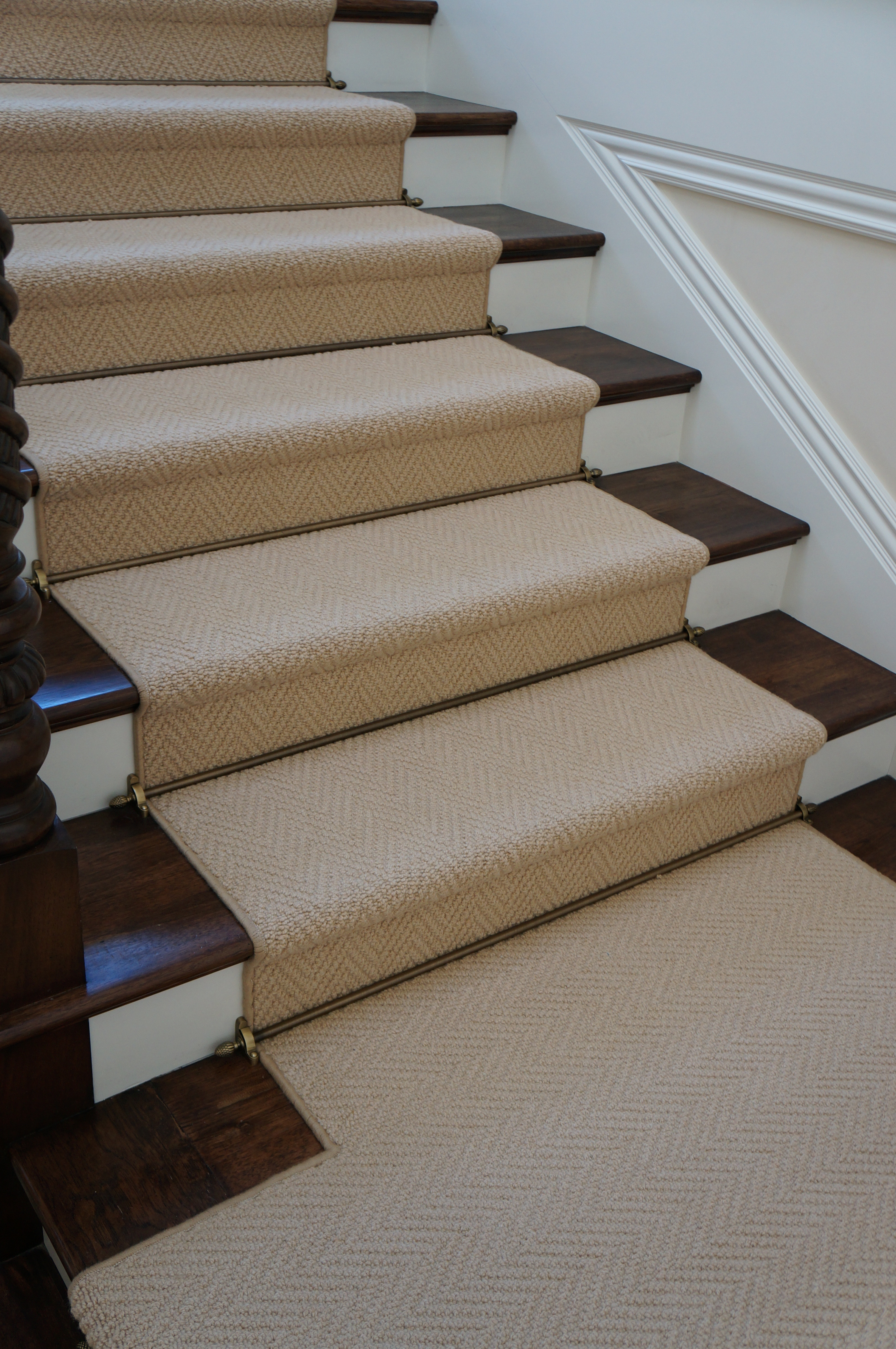 Best ideas about Staircase Rug Runner
. Save or Pin Herringbone Wool Stair Runner Now.