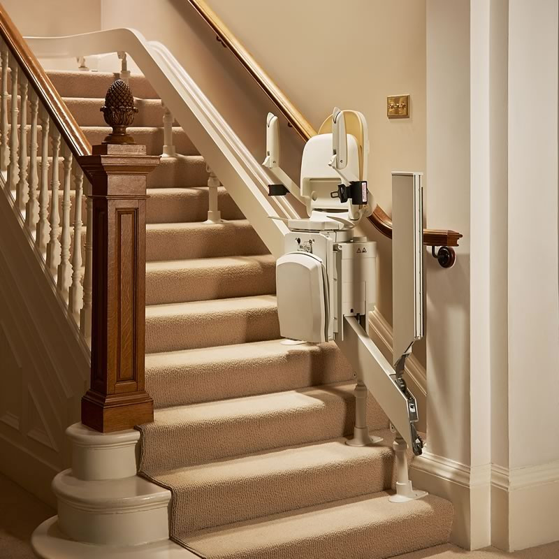 Best ideas about Stairs Chair Lift Cost
. Save or Pin Curved Stair Lift Stairlifts plete Care Shop Now.