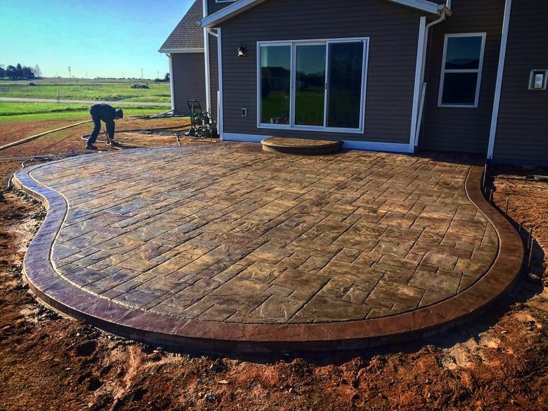 Best ideas about Stamped Concrete Patio
. Save or Pin Spencer Concrete 1 stamped concrete patio slab driveway Now.