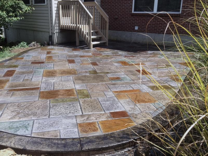 Best ideas about Stamped Concrete Patio Cost
. Save or Pin Walkers Concrete LLC ﻿Stamped Concrete Patio Stamped Now.