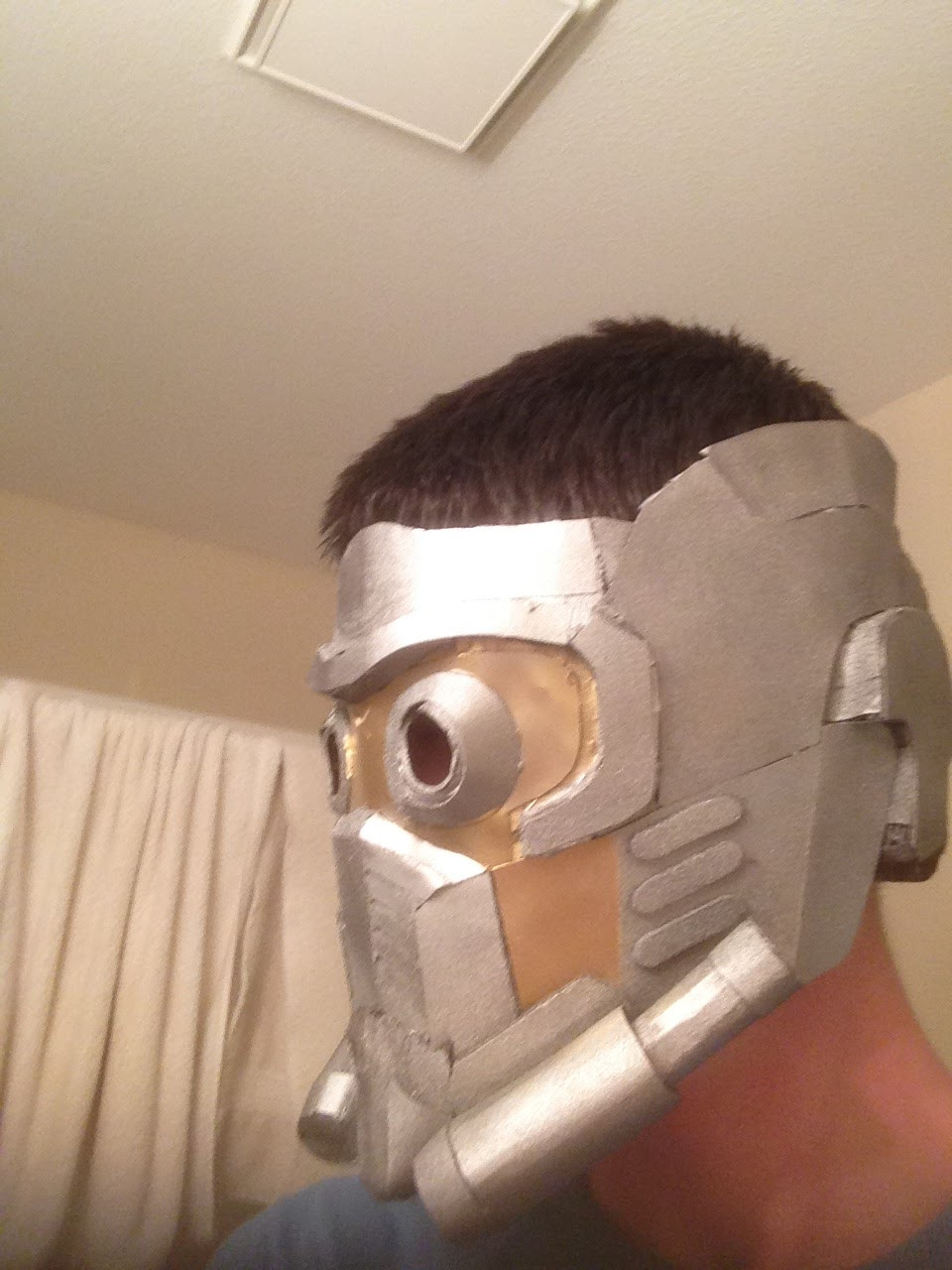 Best ideas about Star Lord Mask DIY
. Save or Pin HalloweenWorks DIY Star Lord cardboard mask Now.