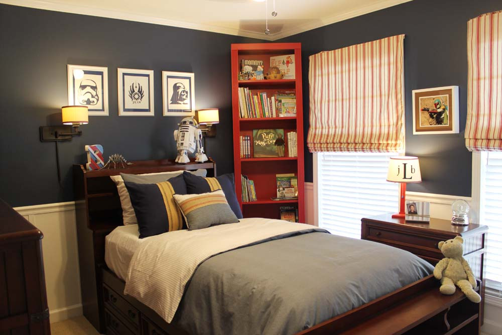 Best ideas about Star Wars Bedroom
. Save or Pin A Star Wars Themed Big Boy Room Southern Revivals Now.