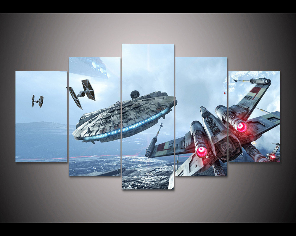 Best ideas about Star Wars Wall Art
. Save or Pin Popular Star Wars Canvas Wall Art Buy Cheap Star Wars Now.