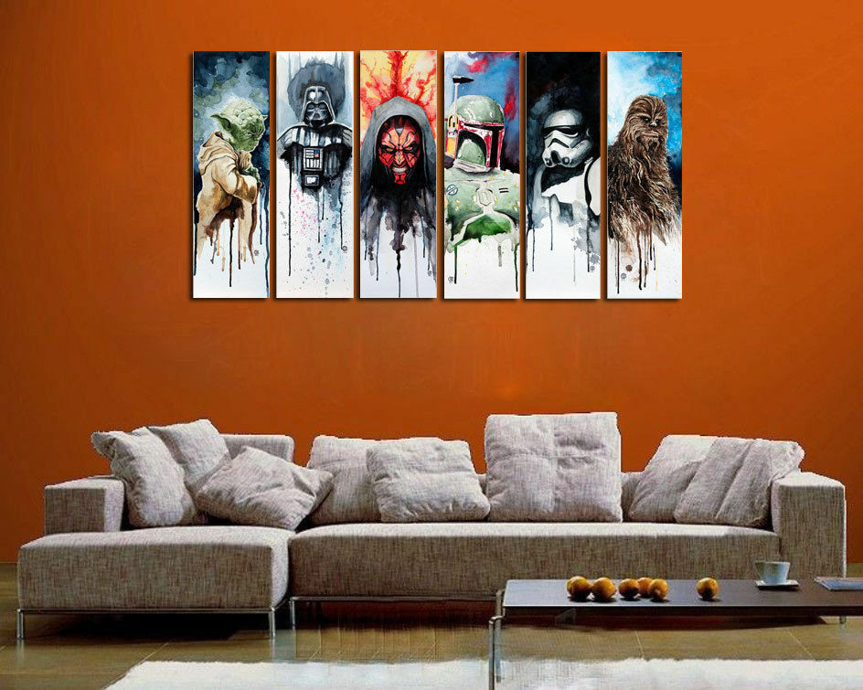Best ideas about Star Wars Wall Art
. Save or Pin Handcraft OIL PAINTING on CANVAS MODERN ABSTRACT WALL Now.