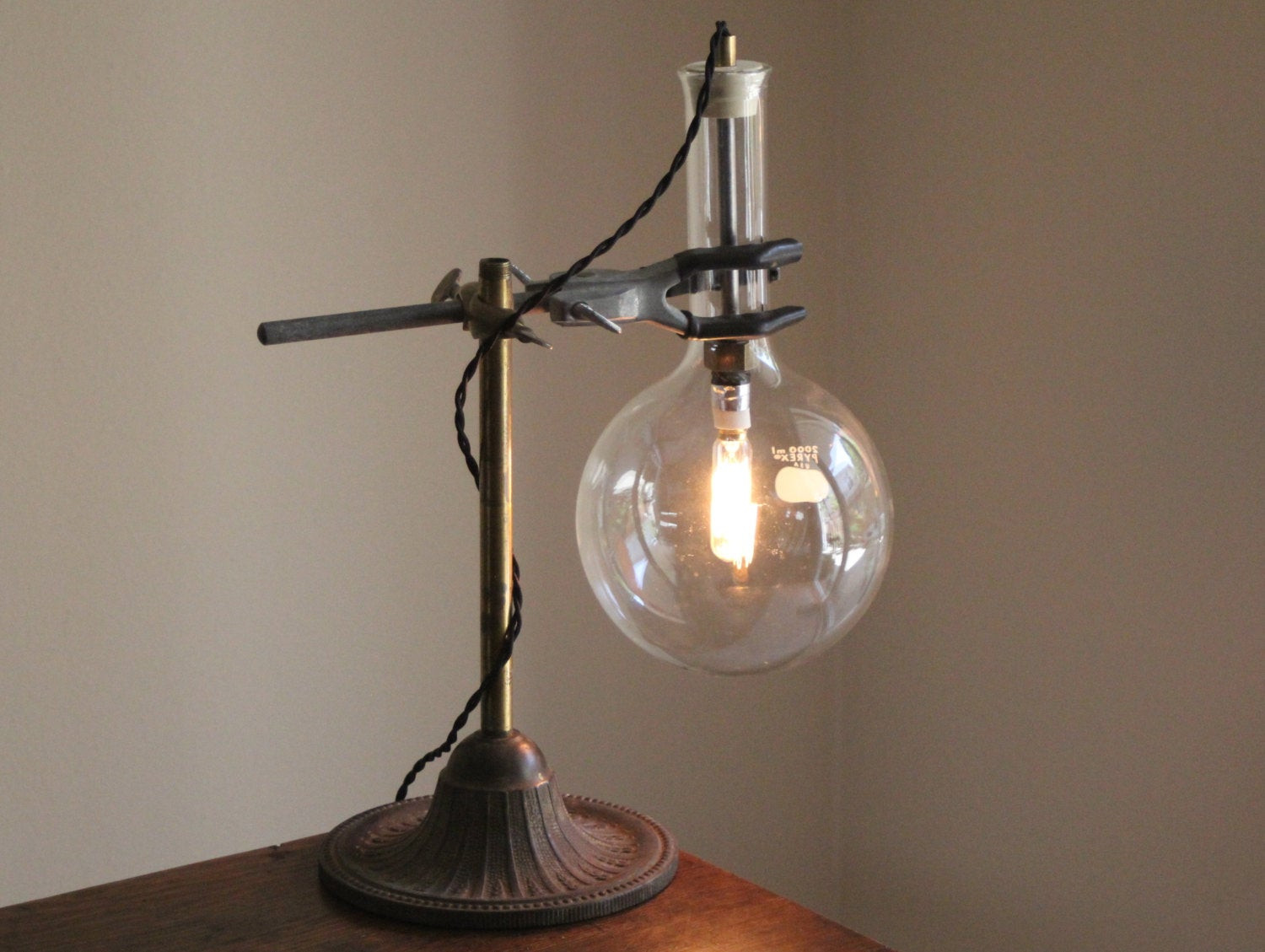 Best ideas about Steampunk Desk Lamp
. Save or Pin Steampunk lamp Industrial desk light science chemistry table Now.