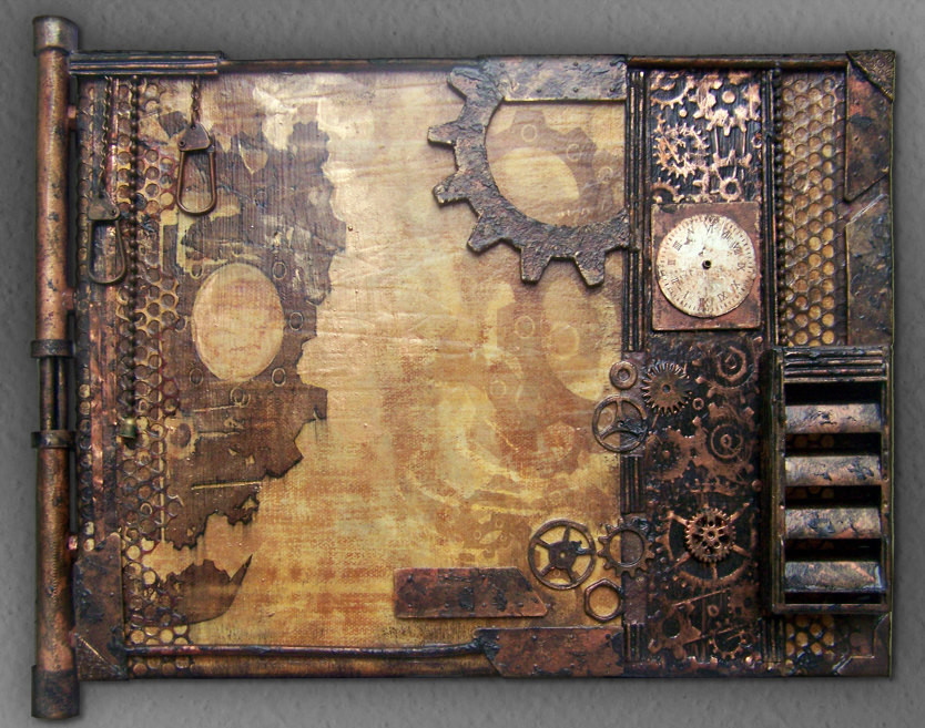 Best ideas about Steampunk Wall Art
. Save or Pin Original Hand Painted Steampunk Art Unique Wall Art Now.
