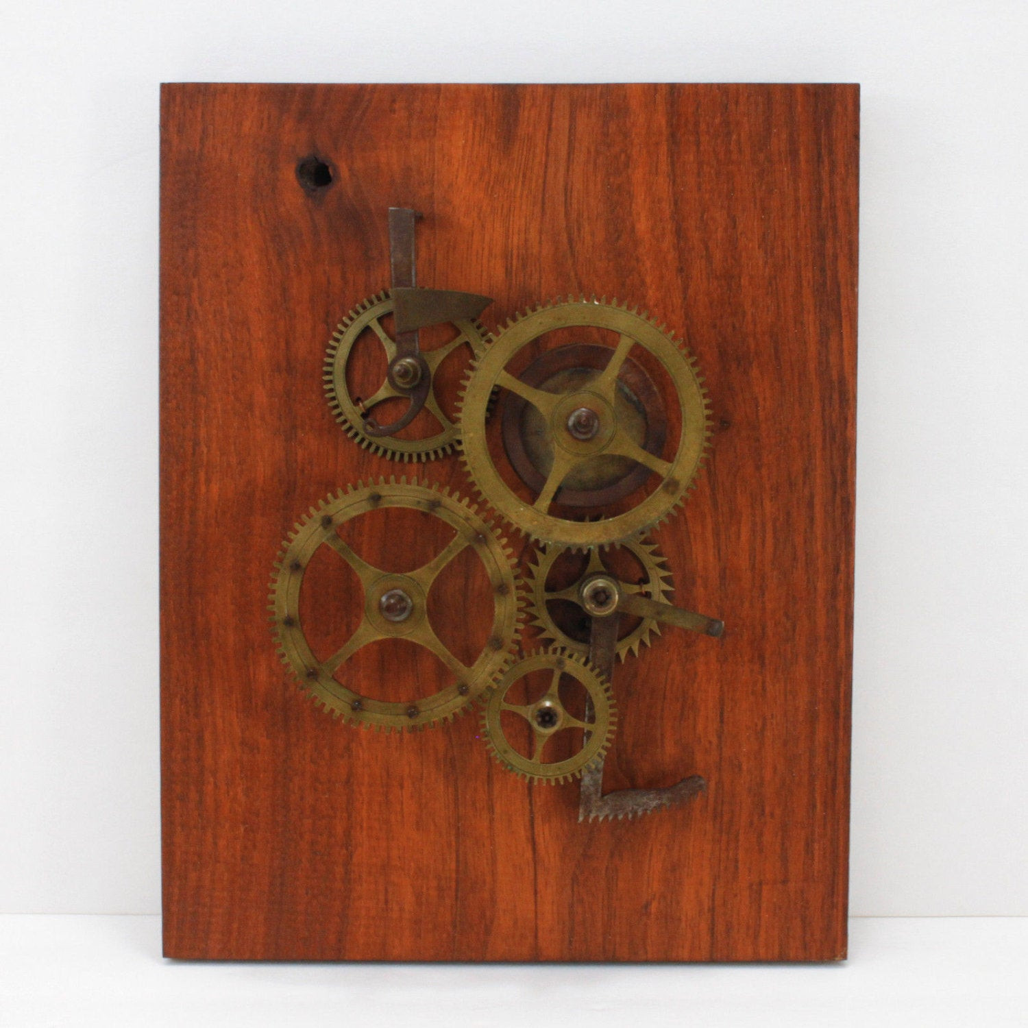 Best ideas about Steampunk Wall Art
. Save or Pin Vintage Steampunk Wall Art Objet Hanging Clock Gears by Now.