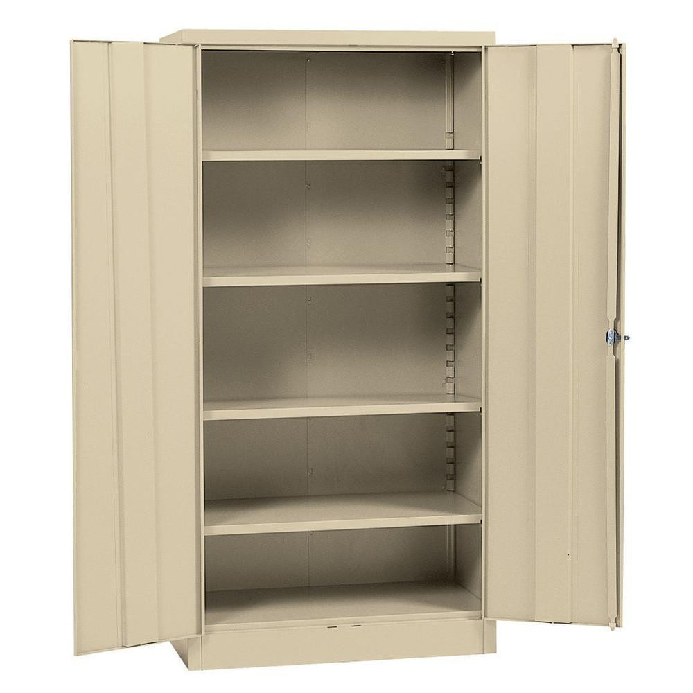 Best ideas about Steel Storage Cabinets
. Save or Pin Sandusky 72 in H x 36 in W x 18 in D Steel 5 Shelf Now.
