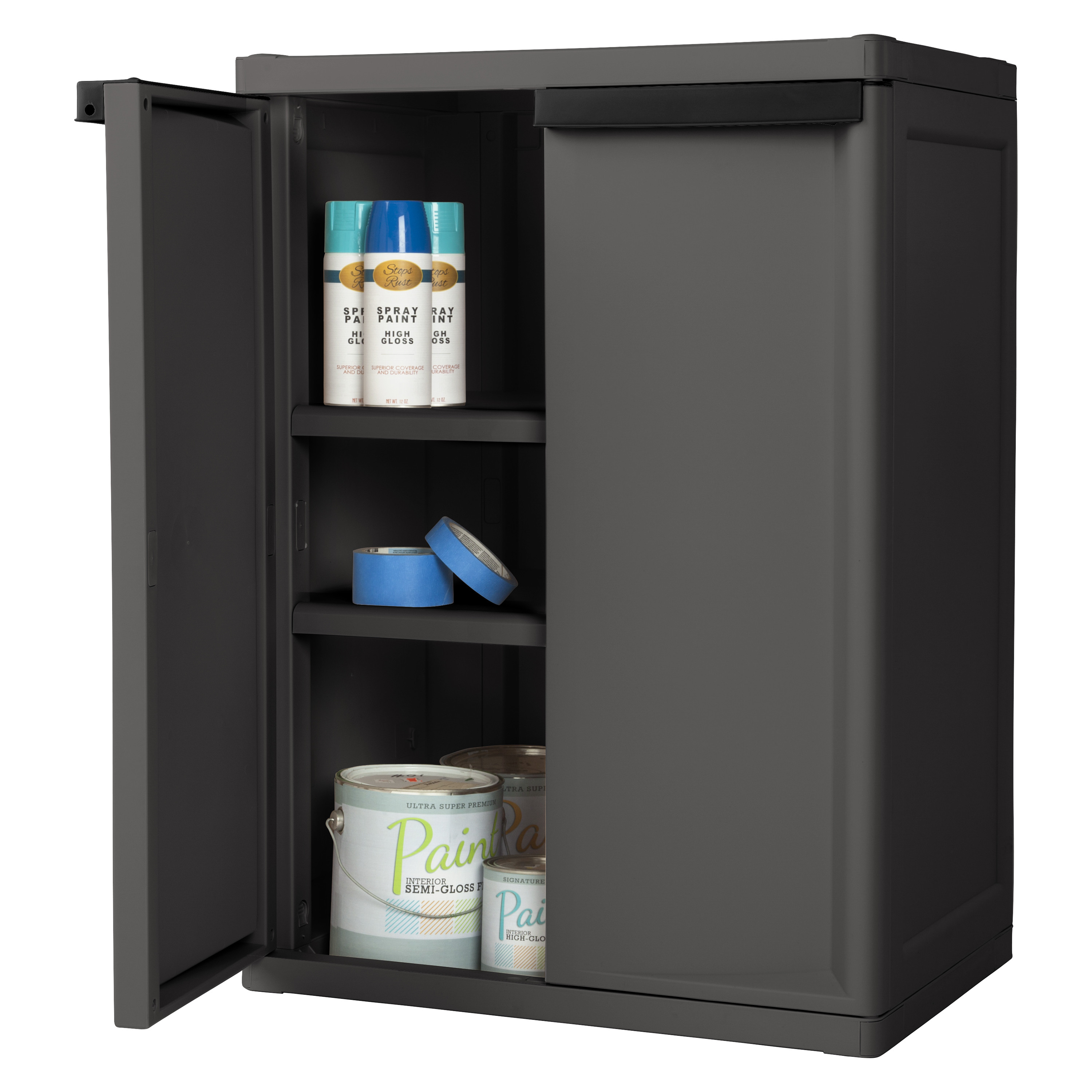 Best ideas about Sterilite 4 Shelf Cabinet
. Save or Pin Sterilite 2 Shelf Laundry Garage Utility Storage Cabinet Now.