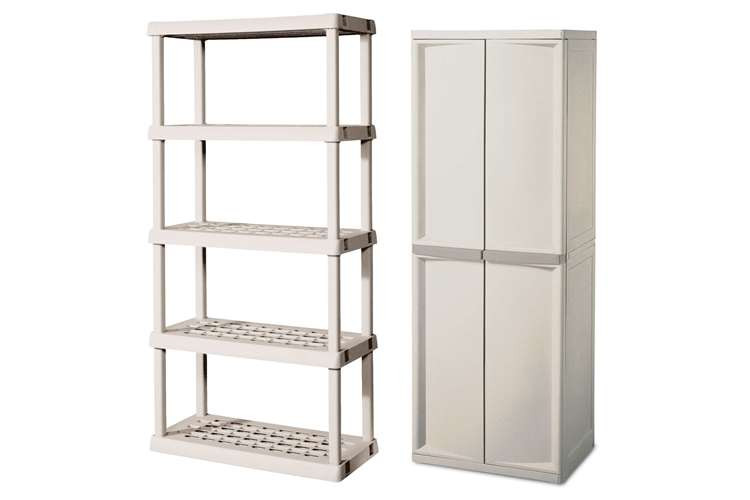 Best ideas about Sterilite 4 Shelf Cabinet
. Save or Pin Sterilite 4 Shelf Cabinet with Bonus 5 Shelf Shelving Unit Now.
